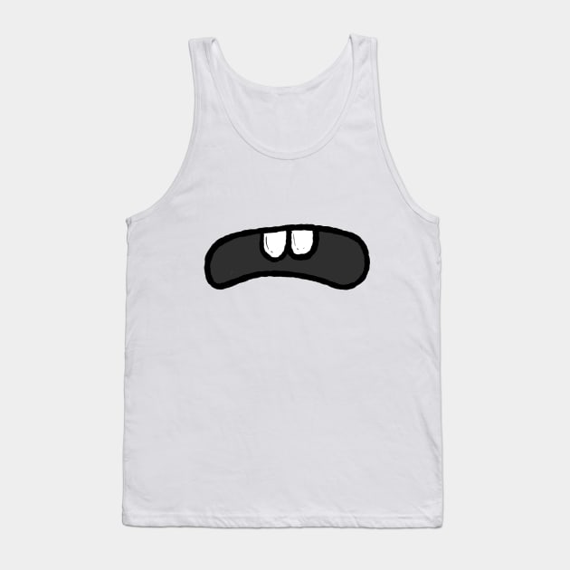 Surprised mouth! Tank Top by okokstudio